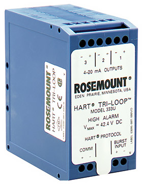 Rosemount 333 HART Tri-Loop Signal Converter | Rosemount |  Supplier Saudi Arabia