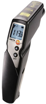 Testo 830-T4 Infrared Thermometer | Handheld Infrared Thermometers | Testo-Infrared Thermometers |  Supplier Saudi Arabia