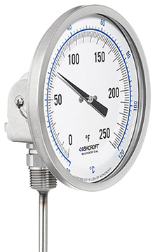 Ashcroft EL Series Bimetal Thermometers | Bimetal Thermometers | Ashcroft-Thermometers |  Supplier Saudi Arabia