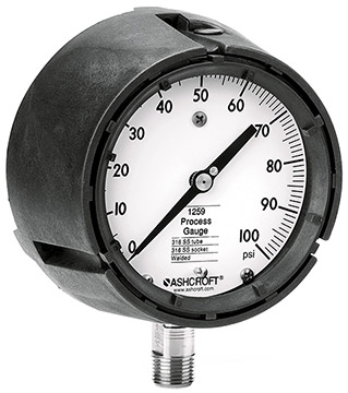 Ashcroft 1259 Analog Pressure Gauges | Pressure Gauges | Ashcroft-Pressure Gauges |  Supplier Saudi Arabia