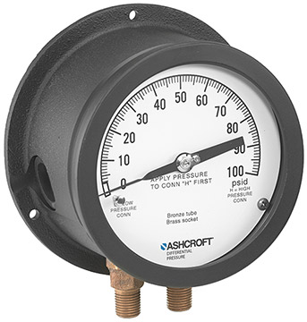 Ashcroft 1125 / 1125A Differential Pressure Gauges | Pressure Gauges | Ashcroft-Pressure Gauges |  Supplier Saudi Arabia
