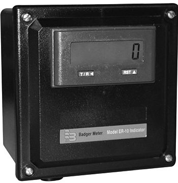 Badger Meter ER-10 and ER-10/R Rate Indicators/Totalizers | Badger Meter |  Supplier Saudi Arabia