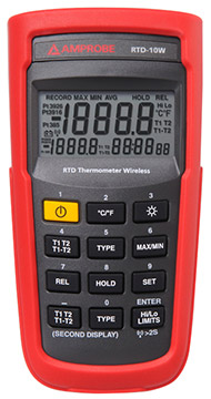 Amprobe RTD-10W Wireless RTD Thermometer | Digital Thermometers / Thermocouple Thermometers | Amprobe-Thermometers |  Supplier Saudi Arabia