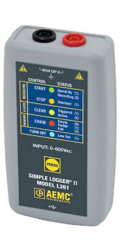 AEMC L261 Simple Logger II | Data Loggers | AEMC-Data Loggers |  Supplier Saudi Arabia