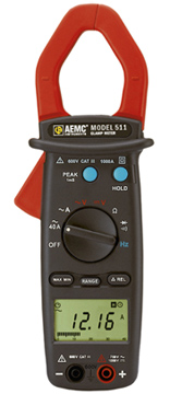 AEMC Model 511 Clamp-On Meter | Clamp Meters | AEMC-Clamp Meters |  Supplier Saudi Arabia