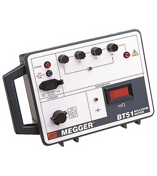 Megger BT51 Milliohmmeter | Milliohm / Micro-ohm Meters | Megger-Milliohm / Micro-ohm Meters |  Supplier Saudi Arabia
