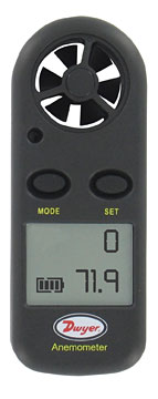 Dwyer MW-1 Wind Meter | Air Velocity Meters / Anemometers | Dwyer Instruments-Air Velocity Meters / Anemometers |  Supplier Saudi Arabia
