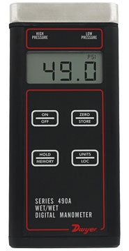 Dwyer 490A Manometer | Pressure Indicators | Dwyer Instruments-Pressure Indicators |  Supplier Saudi Arabia