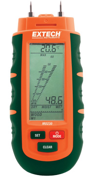 Extech MO230 Pocket Moisture Meter | Moisture Meters | Extech-Moisture Meters |  Supplier Saudi Arabia