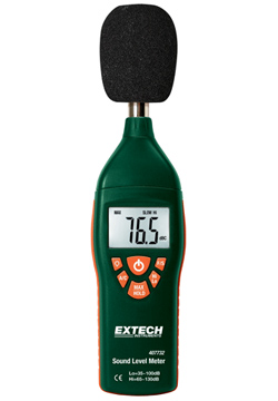 Extech 407732 Sound Level Meter | Sound Level Meters | Extech-Sound Level Meters |  Supplier Saudi Arabia
