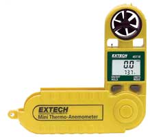 Extech 45118 Mini Thermo-Anemometer | Air Velocity Meters / Anemometers | Extech-Air Velocity Meters / Anemometers |  Supplier Saudi Arabia
