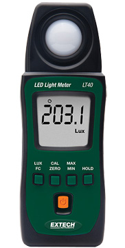Extech LT40 LED Light Meter | Light Meters | Extech-Light Meters |  Supplier Saudi Arabia