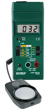 Extech 401025 Foot Candle / Lux Meter | Light Meters | Extech-Light Meters |  Supplier Saudi Arabia
