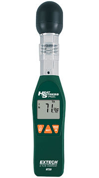 Extech HT30 Heat Stress WBGT Meter | Digital Thermometers / Thermocouple Thermometers | Extech-Thermometers |  Supplier Saudi Arabia
