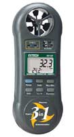 Extech 45160 Pocket Hygro-Thermo-Anemometer | Air Velocity Meters / Anemometers | Extech-Air Velocity Meters / Anemometers |  Supplier Saudi Arabia