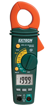 Extech MA200 / MA220 400A Clamp Meters | Clamp Meters | Extech-Clamp Meters |  Supplier Saudi Arabia