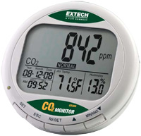 Extech CO210 CO2 Monitor & Data Logger | Carbon Dioxide (CO2) Detectors | Extech-Carbon Dioxide (CO2) Detectors |  Supplier Saudi Arabia