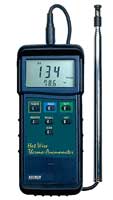 Extech 407123 Thermo-Anemometer with 3-ft probe | Air Velocity Meters / Anemometers | Extech-Air Velocity Meters / Anemometers |  Supplier Saudi Arabia