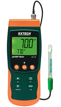 Extech SDL100 pH / ORP / Temperature Data Logger | Data Loggers | Extech-Data Loggers |  Supplier Saudi Arabia