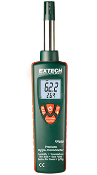 Extech RH490 Hygro-Thermometer | Humidity Meters / Hygrometers | Extech-Humidity Meters / Hygrometers |  Supplier Saudi Arabia