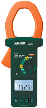 Extech 382075 AC/DC 3-Phase Clamp Power Analyzer | Clamp Meters | Extech-Clamp Meters |  Supplier Saudi Arabia