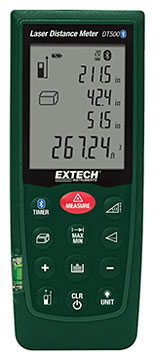 Extech DT500 Laser Distance Meter | Distance Meters | Extech-Distance Meters |  Supplier Saudi Arabia