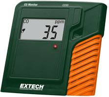 Extech CO30 Carbon Monoxide Monitor | Gas Detectors | Extech-Gas Detectors |  Supplier Saudi Arabia