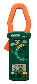 Extech 380976-K True RMS Power Clamp Meter | Clamp Meters | Extech-Clamp Meters |  Supplier Saudi Arabia