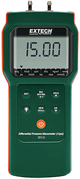 Extech PS115 Differential Pressure Manometer | Pressure Indicators | Extech-Pressure Indicators |  Supplier Saudi Arabia