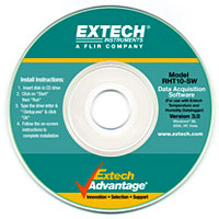 Extech RHT10-SW GPP (g/kg) Software | Extech |  Supplier Saudi Arabia