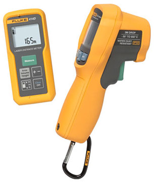 Fluke 414D/62 MAX+ Laser Distance Meter and Infrared Thermometer Kit | Handheld Infrared Thermometers | Fluke-Infrared Thermometers |  Supplier Saudi Arabia