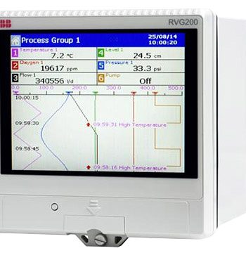 ABB RVG200 ScreenMaster Videographic Recorder | Videographic / Paperless Recorders | ABB-Recorders |  Supplier Saudi Arabia