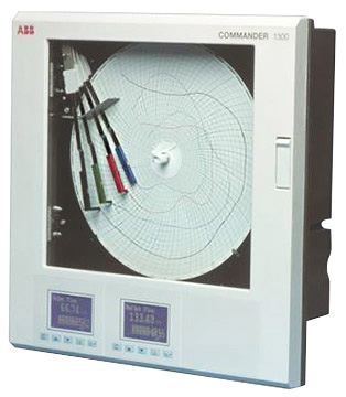 ABB C1300 Advanced Circular Chart Recorder | Circular Chart Recorders | ABB-Recorders |  Supplier Saudi Arabia