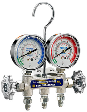 Yellow Jacket NH3 Ammonia Manifold | Refrigeration Test Equipment | Yellow Jacket-Refrigeration Test Equipment |  Supplier Saudi Arabia