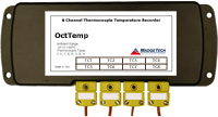 Madgetech OctTemp & OctTemp2000 Thermocouple Data Logger | Data Loggers | MadgeTech-Data Loggers |  Supplier Saudi Arabia