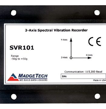 MadgeTech SVR101 Spectral Vibration Data Logger | Data Loggers | MadgeTech-Data Loggers |  Supplier Saudi Arabia