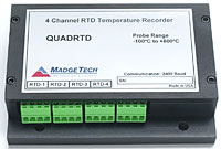 MadgeTech QuadRTD Temperature Data Logger | Data Loggers | MadgeTech-Data Loggers |  Supplier Saudi Arabia