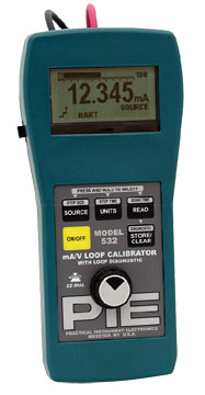 PIE 532 Loop Calibrator | Single Function / Loop Calibrators | PIE Practical Instrument Electronics-Electrical Calibrators |  Supplier Saudi Arabia