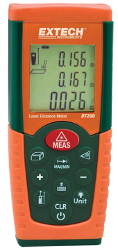 Extech DT200 Laser Distance Meter | Distance Meters | Extech-Distance Meters |  Supplier Saudi Arabia
