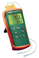 Extech EA10 Dual Input Thermometer | Digital Thermometers / Thermocouple Thermometers | Extech-Thermometers |  Supplier Saudi Arabia