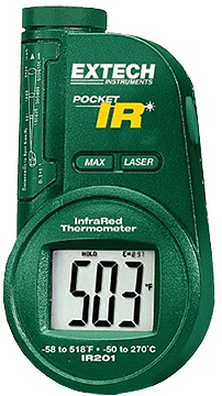 Extech IR201A Infrared Thermometer | Handheld Infrared Thermometers | Extech-Infrared Thermometers |  Supplier Saudi Arabia